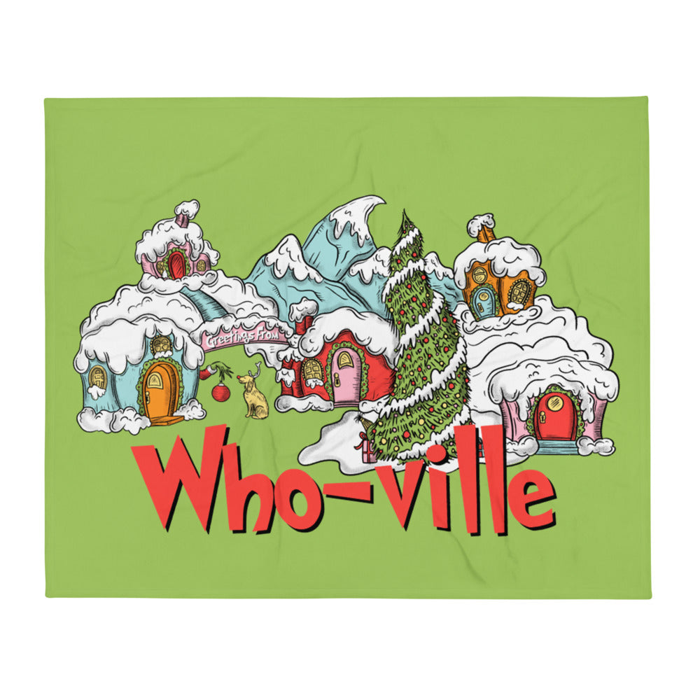 Greetings From Whoville Blanket The Lost Bros