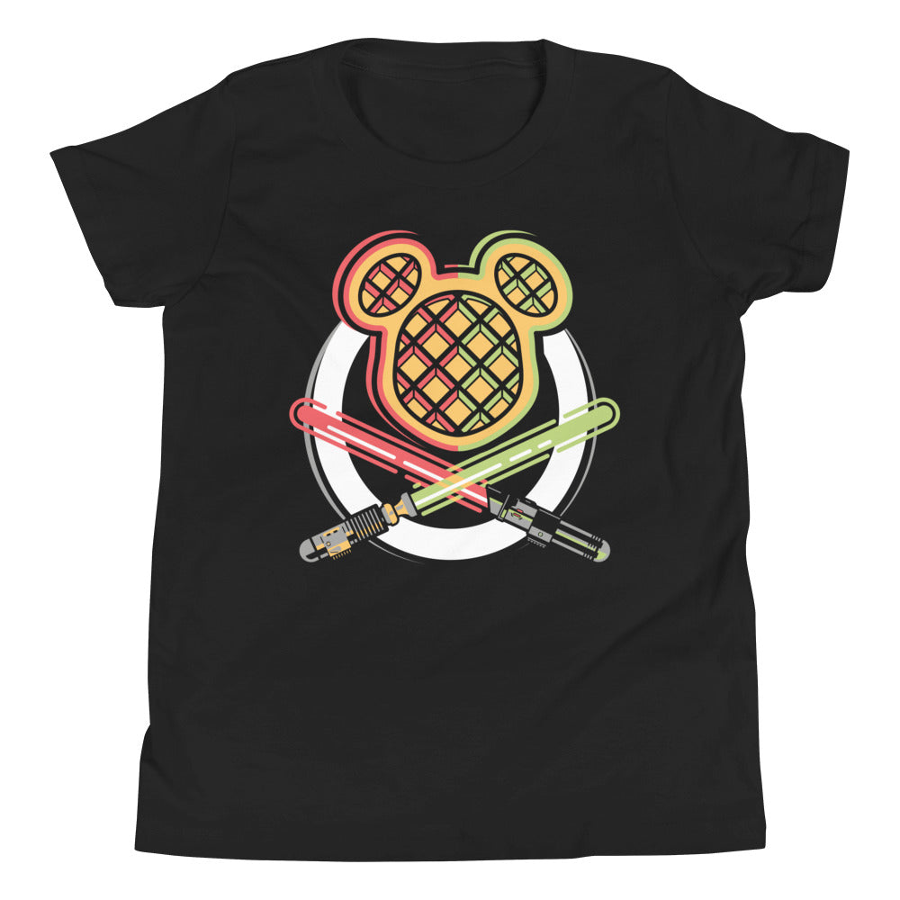 Waffle Lightsaber Youth Tee